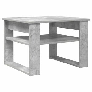 vidaXL Coffee Table Concrete Grey 64 x 54 x 44 cm Engineered Wood