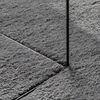 vidaXL Rug HUARTE Short Pile Soft and Washable Anthracite 120x170 cm