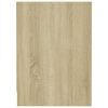 vidaXL TV Cabinet Sonoma Oak 102x37.5x52.5 cm Engineered Wood