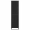 vidaXL Warderobe 2 pcs Black Oak 50 x 50 x 200 cm Engineered Wood