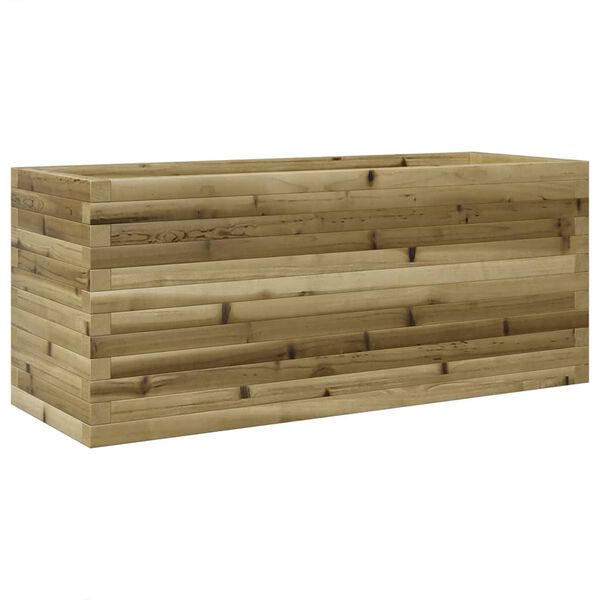 vidaXL Garden Planter 110x40x46 cm Impregnated Wood Pine