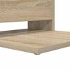 vidaXL Side Table Sonoma Oak 40 x 35 x 60.5 cm Engineered Wood
