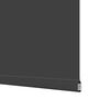 vidaXL Roller Blind Blackout Black 90x230 cm Fabric Width 85.7 cm Polyester