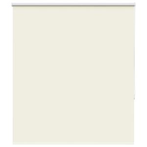 vidaXL Roller Blind Blackout Off White 130x175 cm Fabric Width 126.6 cm Polyester