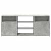 vidaXL TV Cabinet with LED Lights Concrete Grey 120x30x50 cm