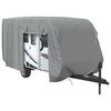vidaXL Caravan Cover Grey 610x250x220 cm Non-woven Fabric