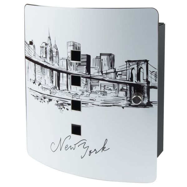 BURG-W&Auml;CHTER Motif Key Box Skyline NY