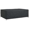 vidaXL Furniture Cover Plain Black 300 x 200 x 90 cm 420D