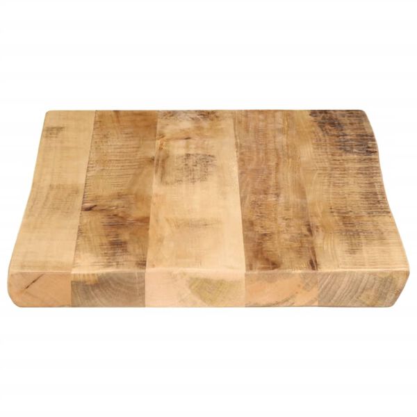 vidaXL Table Top Live Edge 50x40x3.8 cm Solid Wood Rough Mango