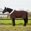 vidaXL Horse Blanket Full Dark Brown 105 cm Polar fleece