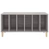 vidaXL Record Cabinet Grey Sonoma 100x38x48 cm Engineered Wood