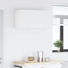 vidaXL Hanging Cabinet with Door White 40 x 31 x 40 cm Engineered Wood