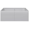 vidaXL Planter 80x80x30 cm Galvanised Steel