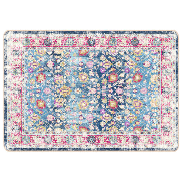 vidaXL Rug Washable Multicolour 160x230 cm Anti Slip