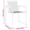 vidaXL Garden Dining Set 5 pcs Solid Wood Acacia