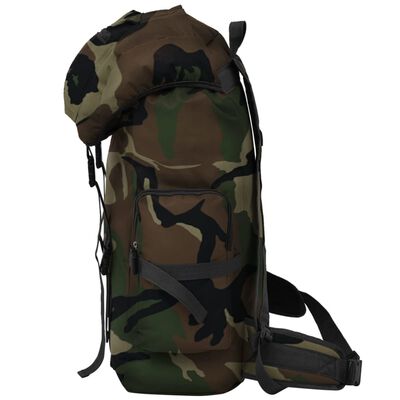 vidaXL Army-Style Backpack 65 L Camouflage