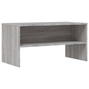 vidaXL TV Cabinet Grey Sonoma 80x40x40 cm Engineered Wood
