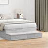 vidaXL Bed Drawers Grey Sonoma 120 x 36.5 x 16.5 cm Engineered Wood