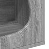 vidaXL Cat House Grey Sonoma 42.5 x 40 x 53.5 cm Engineered Wood