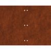 vidaXL Lawn Edgings 20 pcs 25x103 cm Flexible Weathering Steel