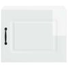 vidaXL Kitchen Cabinet Kalmar High Gloss White 50 x 31 x 40 cm