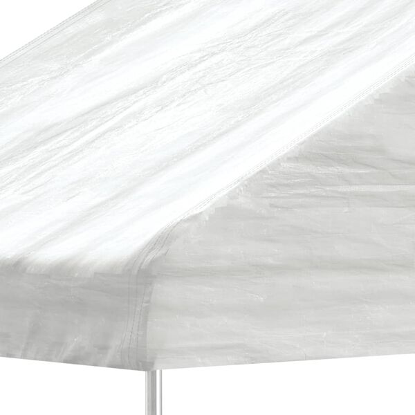 vidaXL Gazebo with Roof White 2.28x2.23x2.69 m Polyethylene