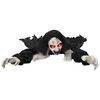 vidaXL Halloween Decoration Zombie SPOOKA Black 41 x 130 x 24 cm