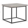 vidaXL Coffee Table 55x55x53 cm Concrete Look