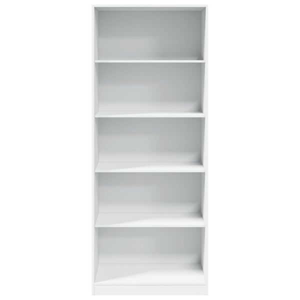 vidaXL Wardrobe White 80x50x200 cm Engineered Wood