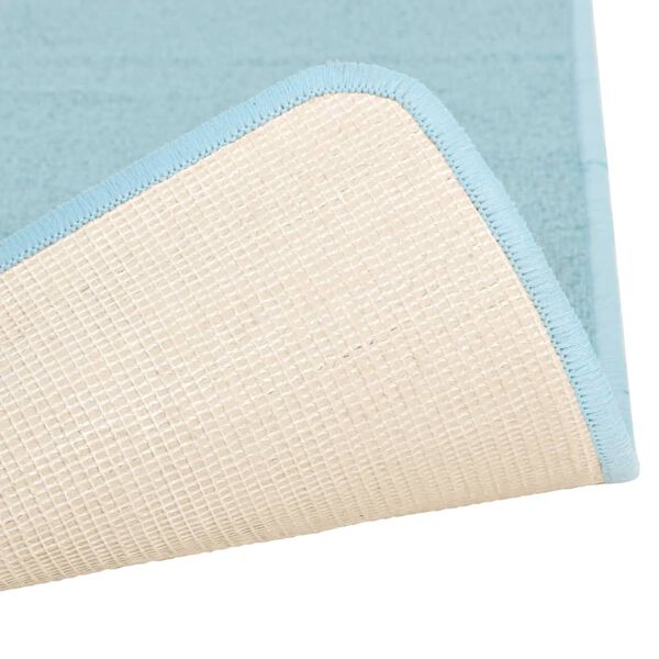 vidaXL Bed Carpets Shaggy High Pile 3 pcs Turquoise