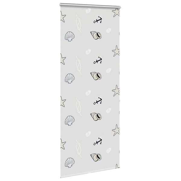 vidaXL Shower Roller Blind with Cassette 110x240 cm Fabric Width 106 cm