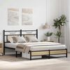 vidaXL Bed Frame without Mattress Sonoma Oak 140x190 cm Engineered Wood
