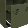vidaXL Sideboard&nbsp;Olive Green 101.5x39x73.5 cm Cold-rolled Steel