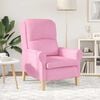 vidaXL Armchair Pink 76 x 94 x 102 cm Fabric
