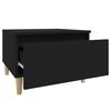 vidaXL Side Tables 2 pcs Black 50x46x35 cm Engineered Wood