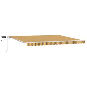 vidaXL Retractable Awning Multicolour 450 x 350 cm