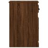 vidaXL Side Cabinet with Drawer Brown Oak 40x50x75 cm Engineered Wood