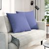 vidaXL Sofa Pillows 2 pcs Blue 60 x 60 cm Fabric