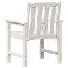 vidaXL Garden Chair 6 pcs White 65.5 x 59 x 88 cm Polyethylene