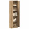 vidaXL Wardrobe with Door Artisan Oak 55 x 25 x 189 cm Engineered Wood