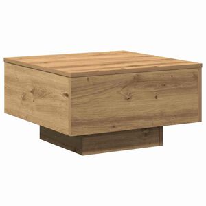 vidaXL Coffee Table Artisan Oak 55 x 55 x 31 cm