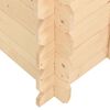 vidaXL Dog House 80x80x100.6 cm Solid Wood Pine