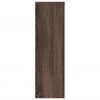 vidaXL Plant Stand 2pcs Brown Oak 25x25x80 cm Engineered Wood
