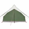 vidaXL Family Tent with Roof Green and White 315 x 286 x 200 cm