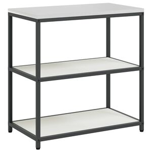 vidaXL Kitchen Shelving Unit HATTEM White 90 x 50 x 92 cm Steel