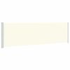 vidaXL Patio Retractable Side Awning 180x614 cm Cream