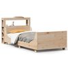 vidaXL Bed Frame without Mattress 90x200 cm Solid Wood Pine