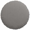 vidaXL Seat Cushions 2 pcs Taupe &Oslash;40 x 13 cm Fabric