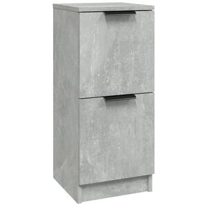 vidaXL Sideboard Concrete Grey 30x30x70 cm Engineered Wood