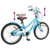 vidaXL Kids Bike 18'' for 5-7 Years Old Light Blue